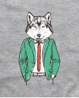 Hipster wolf